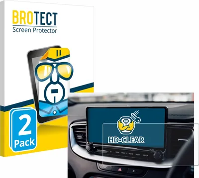 Produktbild von 2x Für Kia XCeed 2024 Schutzfolie BROTECT Displayschutz Display Schutz Folie Klar Transparent
