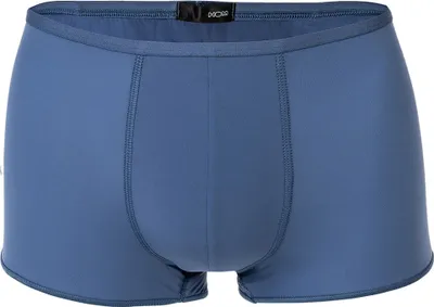 Produktbild von HOM Herren Shorts Plumes Trunks Boxer Hipster Unterhose Unterwäsche Ohne Eingriff Blau/Midblue M