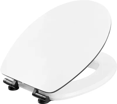 Produktbild von Cornat WC-Sitz Prime "White Matt Steel" – weiß – KSWMSSC00