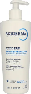 Produktbild von Bioderma Intensive baume, Creme, Frauen, Feuchtigkeitsspendend, Beruhigend, trockene Haut, 500 ml, Pumpenflasche