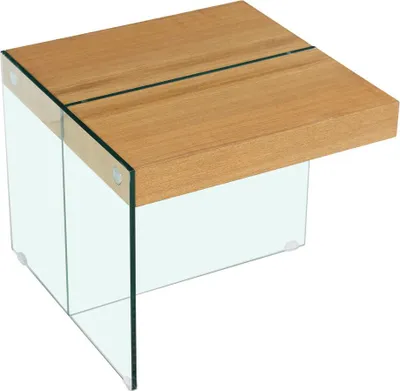 Produktbild von Couchtisch "Agrigento" - 60 x 60 x 50 cm - Eichenfinish