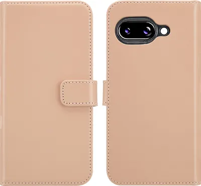Produktbild von Selencia Echtleder Klapphülle Google Pixel 9A - Dusty Pink