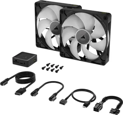 Image de CORSAIR Lüfter 120*120*25 RX120 RGB iCUE Link Triple Kit