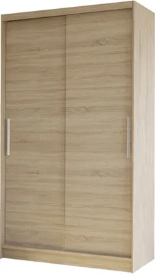 Produktbild von MIRJAN24 Schiebetürenschrank Costa I, Kleiderschrank, Stilvoll Schlafzimmer Garderobenschrank (Farbe: Sonoma Eiche)