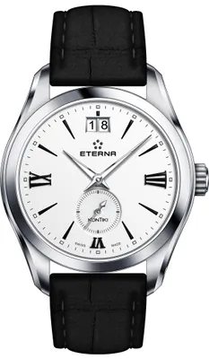 Produktbild von Damen Edelstahl Quarz Uhr Schwarz 36mm Saphirglas Wasserdicht 10 bar