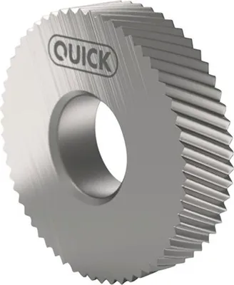 Produktbild von Quick-Rändel PM BR30 21.5 x 5 x 8 H7 P:2, Rändelform:14,5x3x5 mm, Teilung:0,6 mm, Schaftausführung:nv