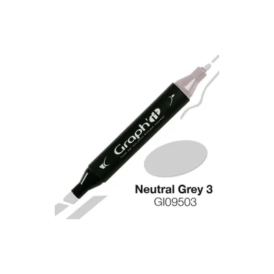 Produktbild von Graph'It Marker mit Doppelspitze - Neutralgrau 3