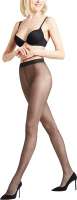 Produktbild von FALKE Seidenglatt 15 DEN Feinstrumpfhose Damen black S/M