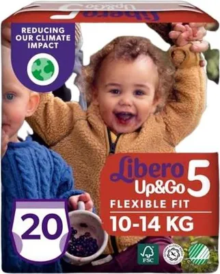 Produktbild von Libero - Pannolini Bebè Up&Go 5 (10-14 kg)