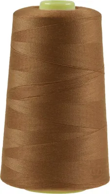 4572m Polyester Overlock Garn hellbraun