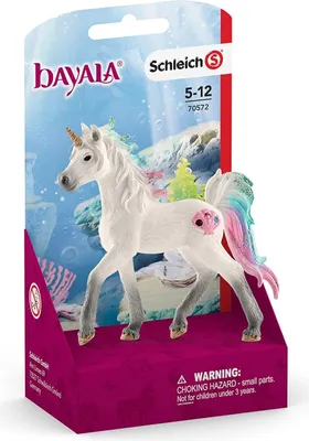 Produktbild von schleich BAYALA Meereseinhorn Fohlen, 5 Jahr(e), Unicorn / Pegasus, Unicorns & Fairies, Mehrfarbig, Kunststoff, 1 Stück(e)