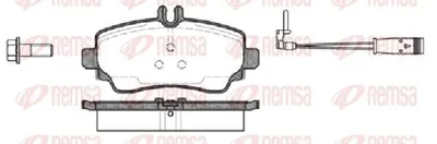 Produktbild von REMSA 0650.22 Bremsbeläge Satz Vorne Bremsklötze passend für MERCEDES-BENZ VANEO (414)