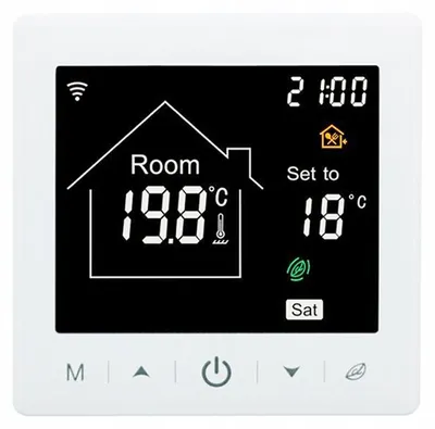 Produktbild von Tuya Intelligenter Thermostat TR048 WiFi Heizung Weiß