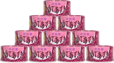 Produktbild von Imuraya Yude Azuki Rote Bohnen eingekocht 10x200g