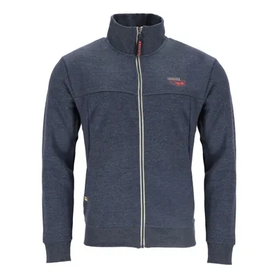 Produktbild von Leitfeuer Herren Sweatjacke mit Stehkragen - Modische Jacke mit Frontreißverschluss in Navy Größe 3XL