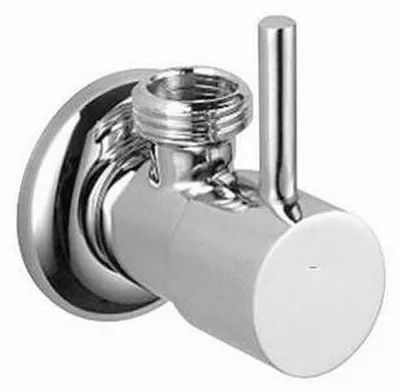 Produktbild von PaulGurkes Eckventil 1/2 zoll mal 1/2" massiv Messing Chrome Bad Ventil