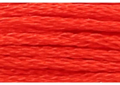 Productafbeelding van Ankergaren Sticktwist 8m, tomatenrot, katoen, kleur 335, 6-strengs