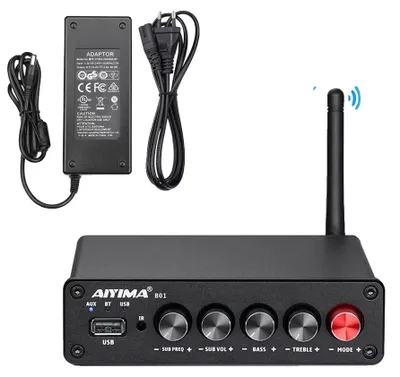 Produktbild von Leistungs Verstärker, 2.1 Kanal, Bluetooth Verbindung, B01 24V 4A EU
