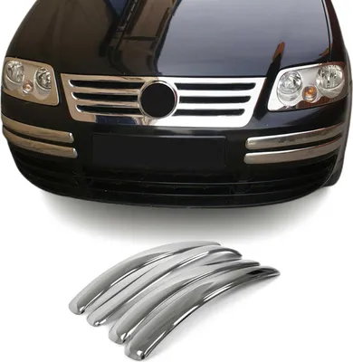 Image de Moulure de Grille de Calandre pour VW Caddy 2003-2010 Chromé 4Pcs