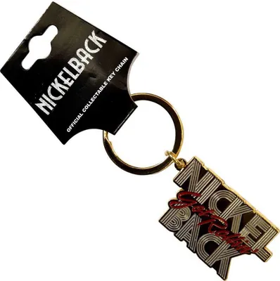 Produktbild von Nickelback - "Get Rollin´" Schlüsselanhänger RO11211 (Einheitsgröße) (Gold/Rot)