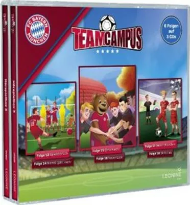 Obrázek produktu pro FC Bayern Team Campus (fotbal), 3 Audio-CD Box.3