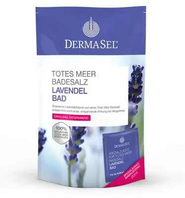 Obrázek produktu pro Dermasel Koupelová sůl z Mrtvého moře + levandule Spa 1 P