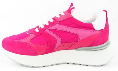 Produktbild von Nero Giardini Velour fuxia Sneaker low Rosa in Gr. 38