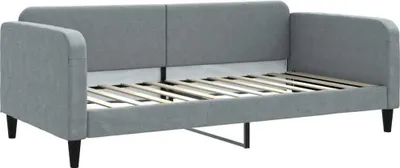 Produktbild von vidaXL Tagesbett Hellgrau 100x200 cm Stoff