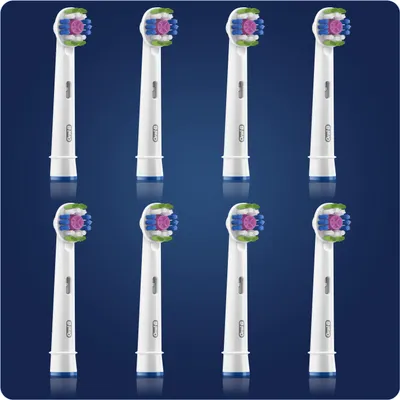 Obrázek produktu pro Hlavice zubního kartáčku Oral-B 3D White (CleanMaximser) - 8 balení