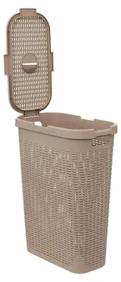 Zdjęcie produktu dla Wysoki kosz na pranie z plastiku, 40 l