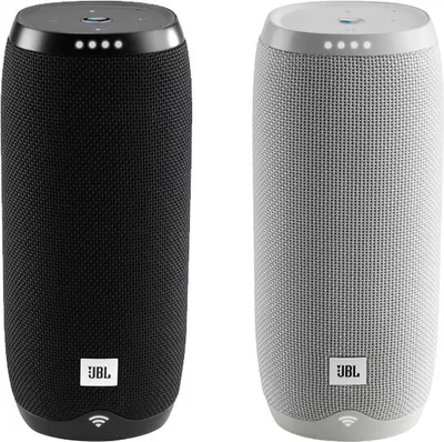 Produktbild von JBL Link 20, 2.0 Kanäle, 5 cm, 20 W, Kabellos, 2,4 - 5 GHz, Tragbarer Stereo-Lautsprecher