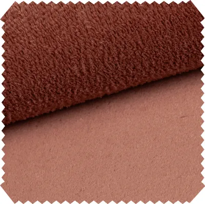 Produktbild von novely® exquisit SORRENTO Ultraweicher Polsterstoff - Premium Möbelstoff - Kuscheliger Dekostoff - Pflegeleichte Meterware 1lfm - Farbe: 09 Lachs
