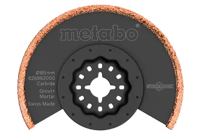 Produktbild von Metabo 626962000, Weiches Verbindungsmaterial, Fliesenkleber, 8,5 cm, Hartmetall-bestücktes Wolfram (TCT), 1 Stück(e)