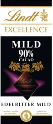 Produktbild von Lindt 3046920029759, dunkle Schokolade, 100 g, 2483 kJ, 592 kcal, 55 g, 30 g