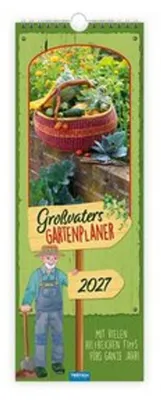 Produktbild von TRÖTSCH - Maxi-Streifenkalender Großvaters Gartenplaner 2027