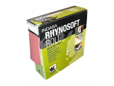 Produktbild von INDASA Schleifrolle Rhynosoft Roll 115mm x 25m Rolle P120