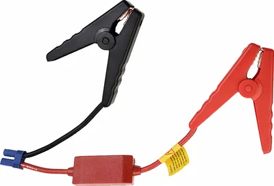 Produktbild von N27 KFZ EC5 Starthilfekabel – Auto Batterie Booster Kabel mit Batterieklemmen, Notfall Startkabel 32 cm