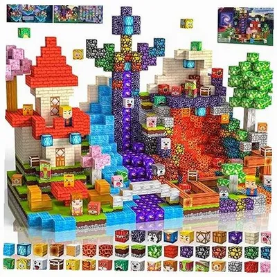 Zdjęcie produktu dla Klocki magnetyczne 150 sztuk dla dzieci 3+ zabawka stem montessori