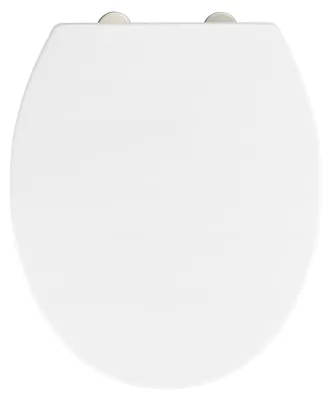 Obrázok produktu pre WC sedadlo Wenko Mod. Crevada DuroUnbreakable®, biela farba, nosnosť do 1500 kg, mechanizmus soft-close, 26210100