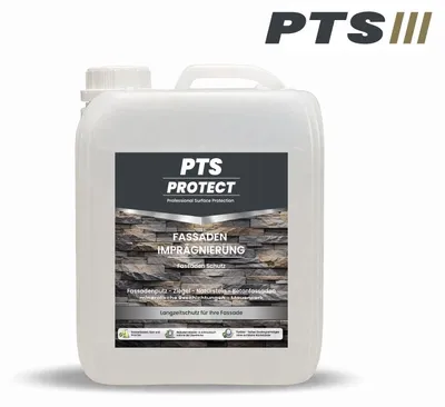 Produktbild von PTS Protect Fassadenimprägnierung – Wasserabweisender Schutz Steinimprägnierung 10 Liter
