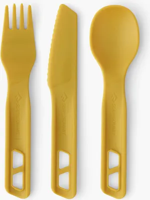 Produktbild von Sea To Summit Passage Cutlery Set (3-teilig) Arrowwood Yellow