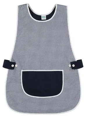 Image de Blouse de travail pour femme, avec cordon de serrage à la taille et grande poche