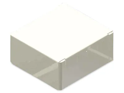 Produktbild von TEKO Gehäuse, 371.16, STEEL, Verzinnt, 54 x 50 x 26 mm, 37-39