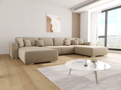 Image de Canapé d'angle avec fonction sommeil GUSTO U Como02