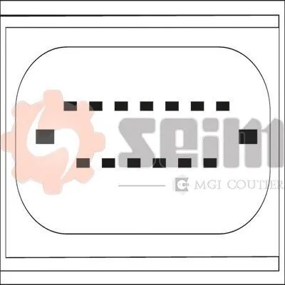 Produktbild von SEIM 950352 Elektrischer Fensterheber Vorne Links für VW SHARAN (7M8, 7M9, 7M6) für SEAT Alhambra (7V8, 7V9) für FORD GALAXY (WGR)