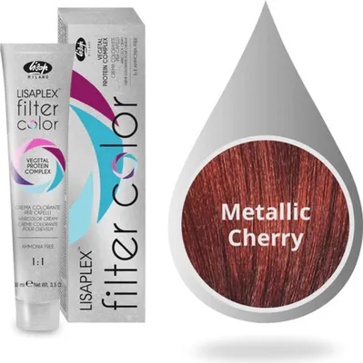 Produktbild von Lisap Lisaplex Filter Color metallic cherry 100ml