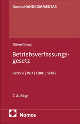 Immagine prodotto di Betriebsverfassungsgesetz