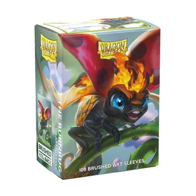 Produktbild von Dragon Shield Brushed Art Sleeves - The Burnbug (100)