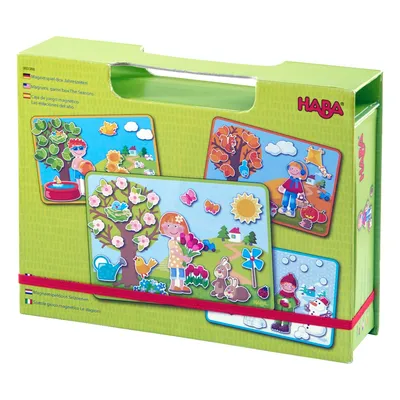 Image de HABA Boîte de jeu magnétique puzzle Les saisons