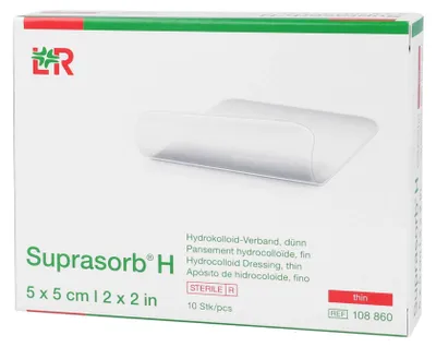 Produktbild von Hydrokolloidverband 5 x 5 cm (10 Stück) für Wundversorgung